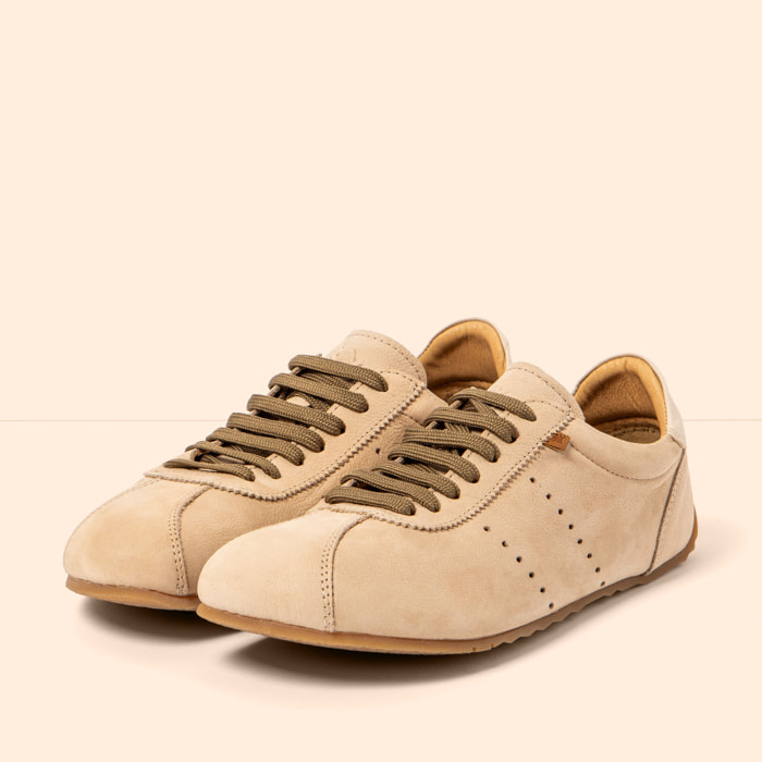 Zapatos N5935 NOBUCK CREAM/ONDINA color Cream