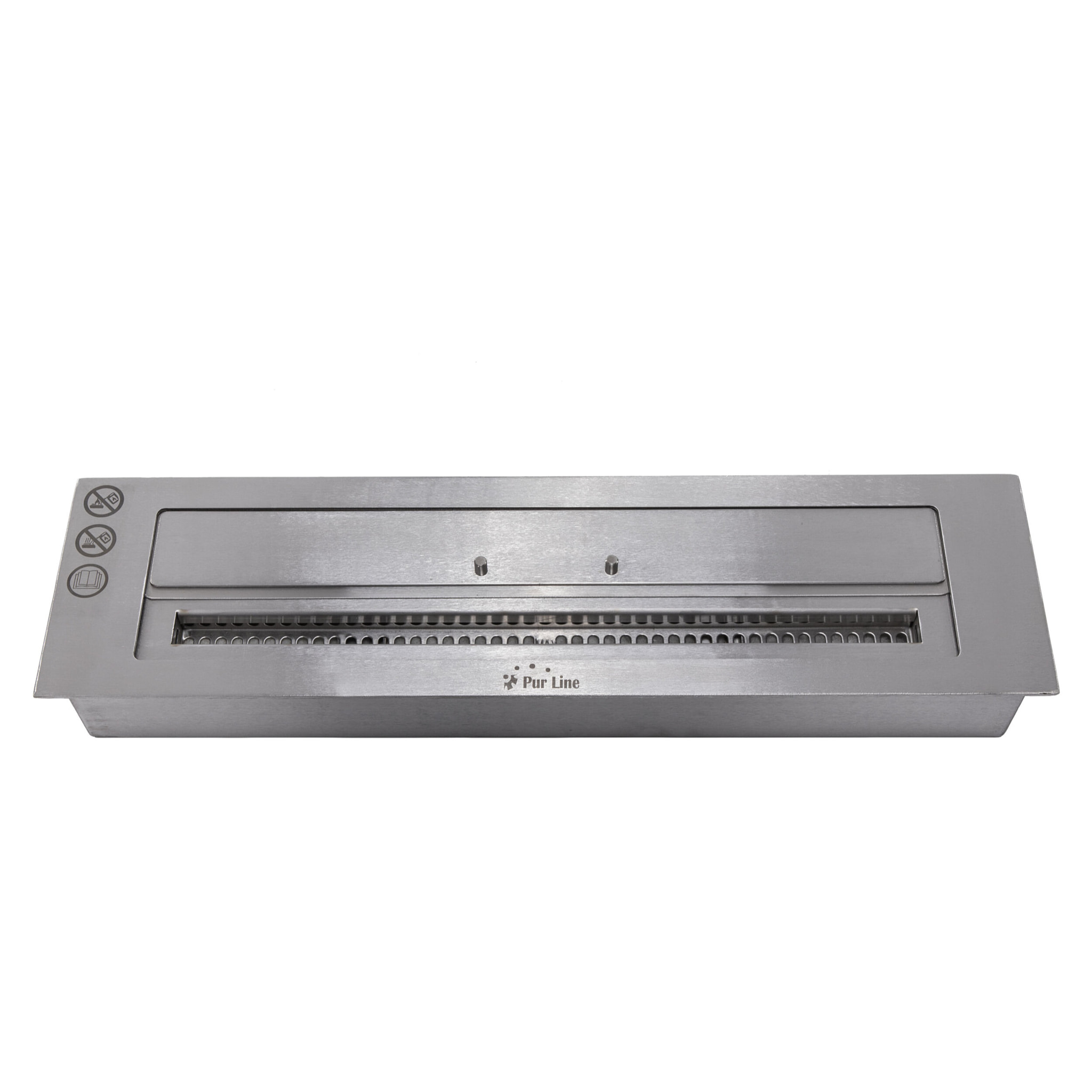 Bloque de combustión tamaño medio con fibra cerámica y regulador de llama F9660 PURLINE 3500 W