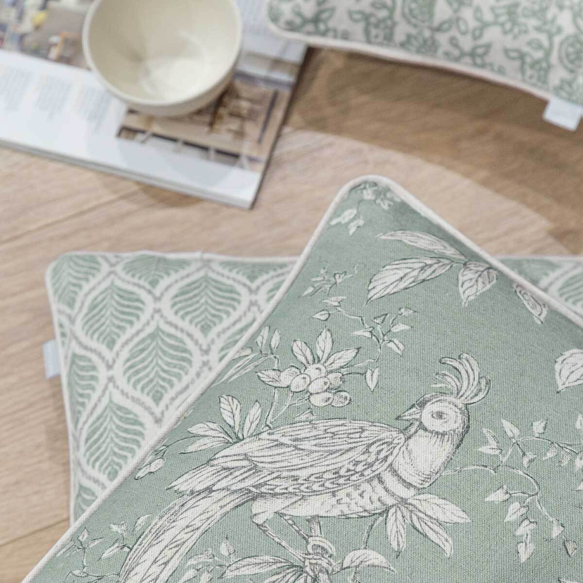 2 Fundas de cojín de algodón HARRISON 30x50 cm . Disponible en varios colores.