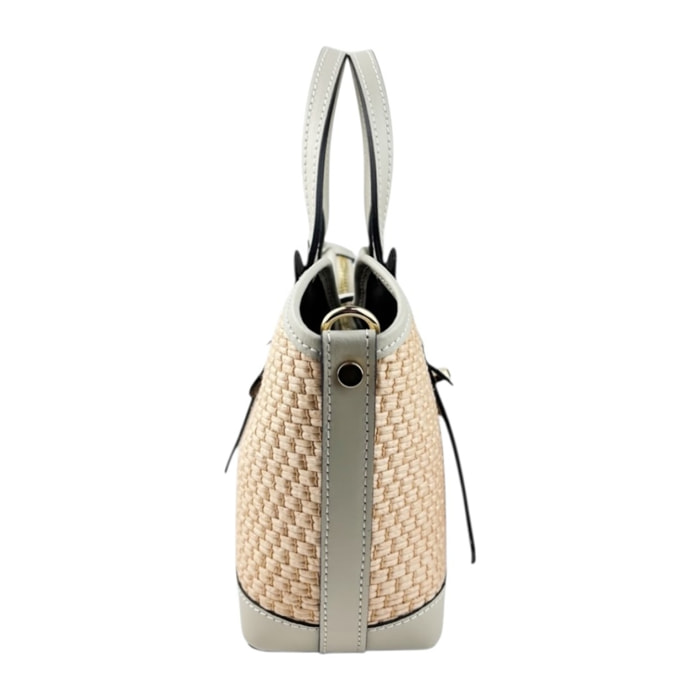 Borsa a mano Cheval Firenze Gallipoli Mini Beige