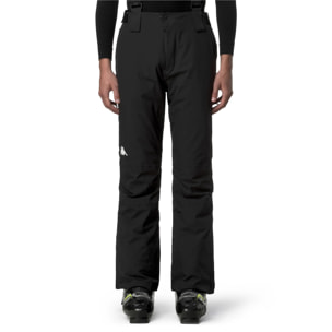 Kappa - Pantaloni Uomo Nero - 8Cento 864