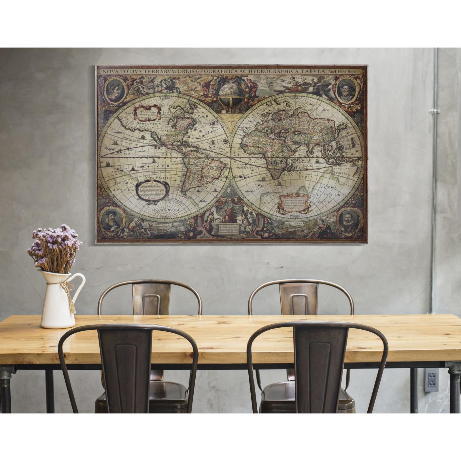 PANNELLO DA MURO WORLD OFFICINE55 MULTICOLORE