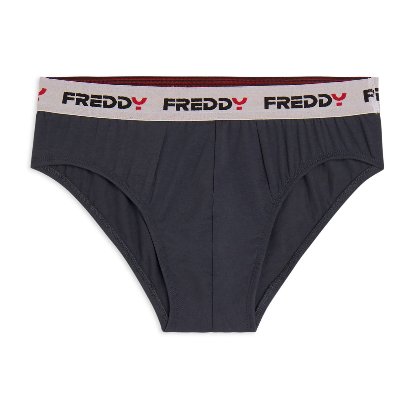 Slip Uomo con Elastico Jacquard a Contrasto e Logo