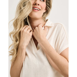 Camiseta Manga Corta Blanco - Tandera