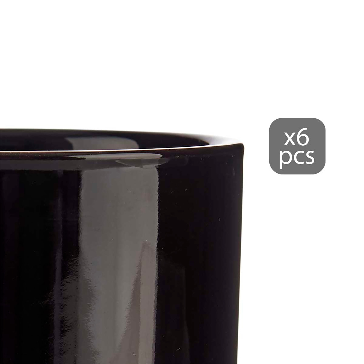 SET 6 BOLS PORCELANA REDONDOS 350ML