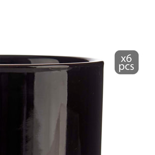 SET 6 BOLS PORCELANA REDONDOS 350ML