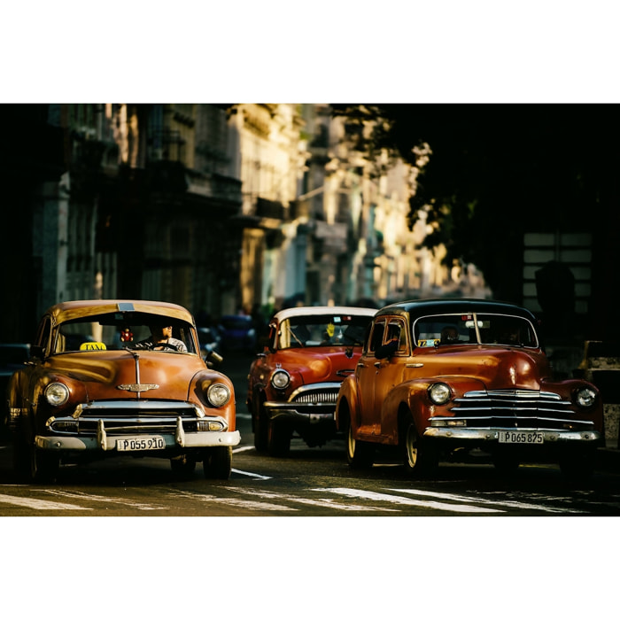 Tableau taxi Toile imprimée