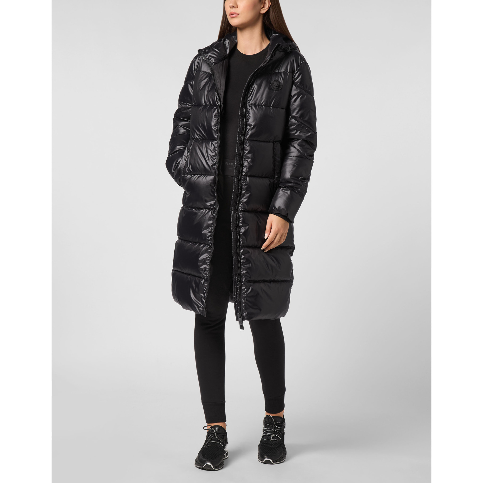 PLEIN SPORT Chaqueta larga de plumón