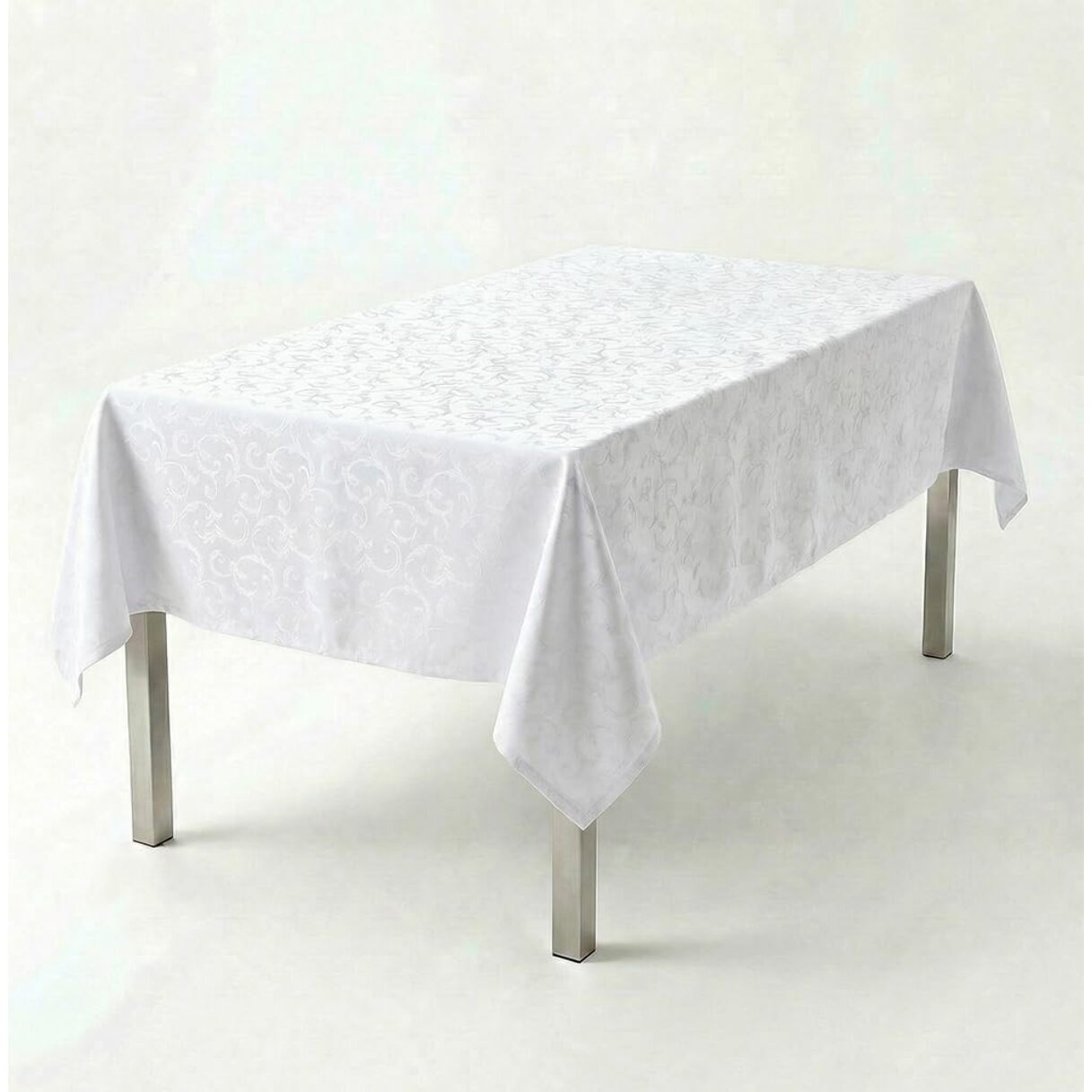 Tovaglia antimacchia in poliestere - BIANCO