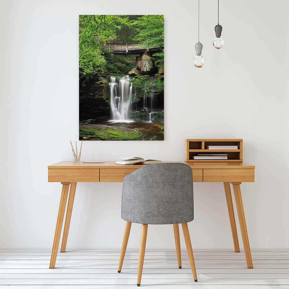 Tableau cascade chutes d'elakala ouest  Tableau alu Dibond