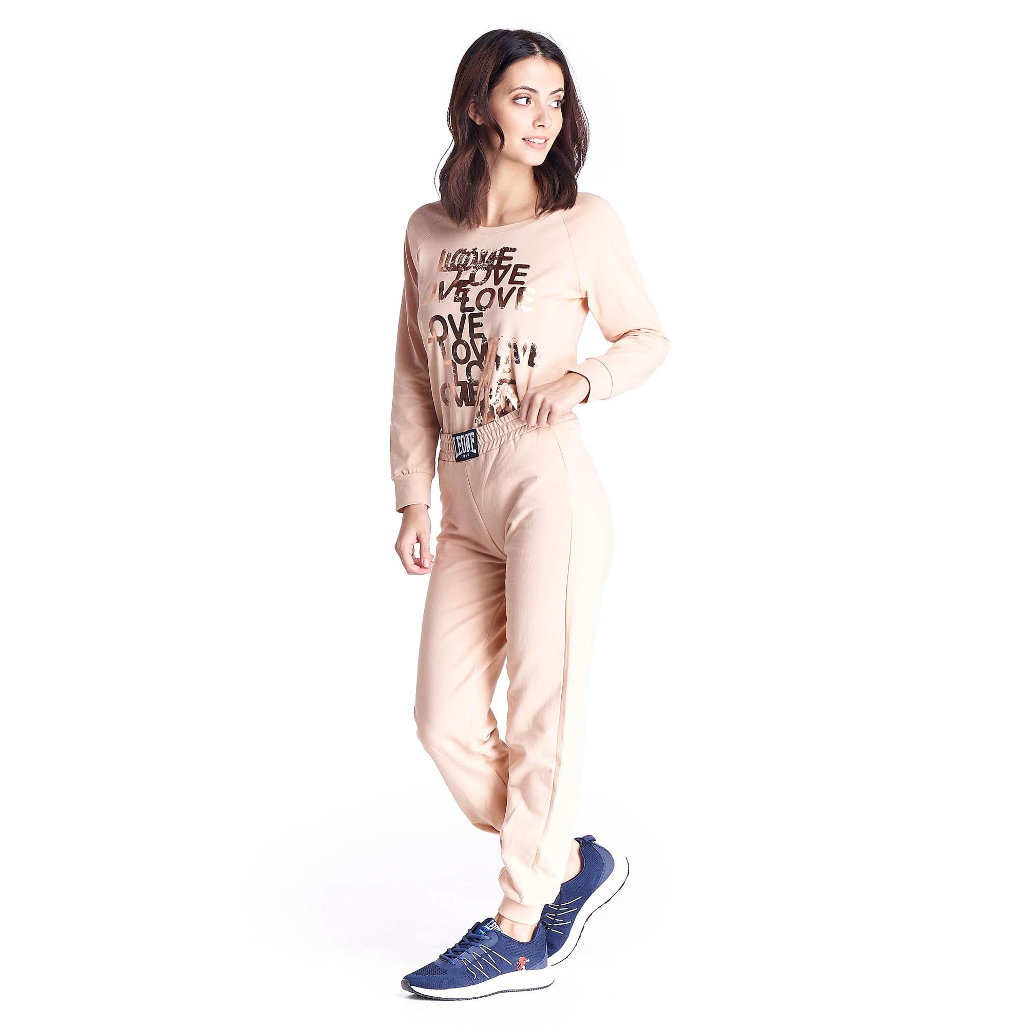 Pantaloni in felpa da donna con polsini Comfort Zone