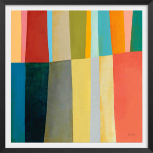 Poster fun wood Affiche + cadre en bois - Noir