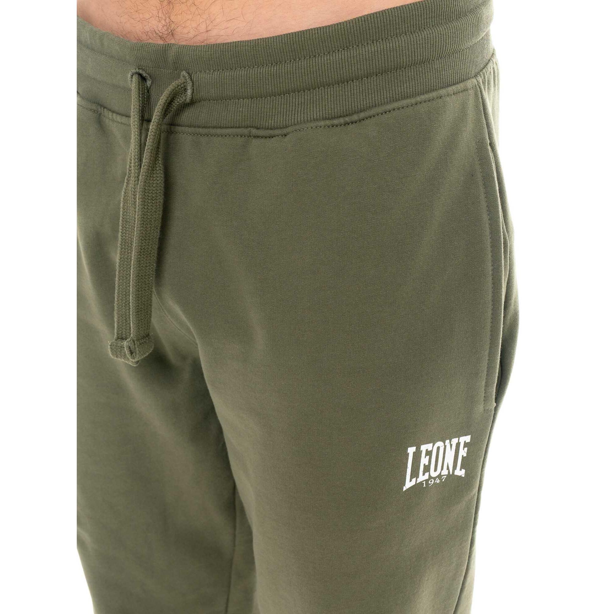 Pantalone sportivo invernale uomo con polsino al fondo Leone 1947 Color Block