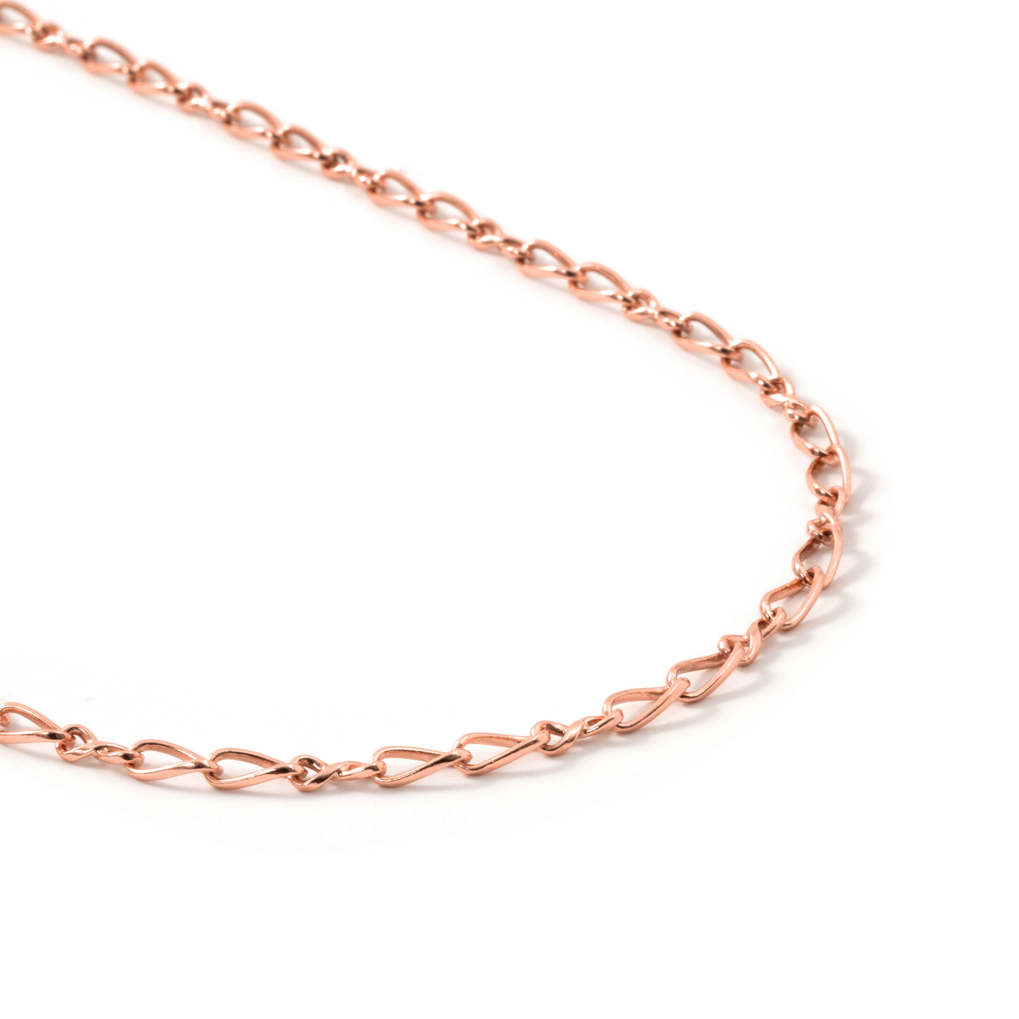 Collar Gula acabado oro rosa 18k