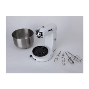 Batidora amasadora JATA MZ670 con 5 velocidades. 4 accesorios. Bol de 3,5 litros
