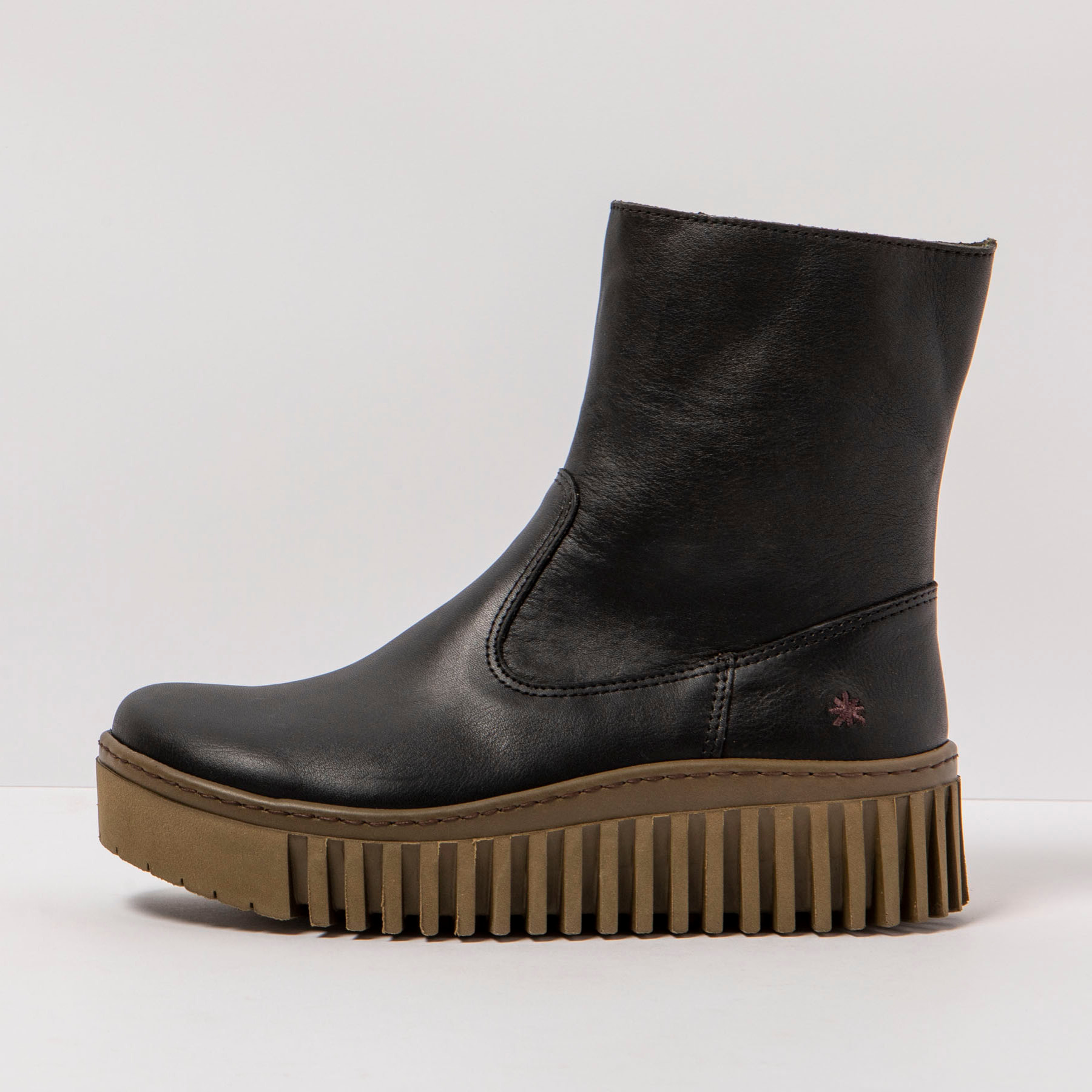Botines 1531 NAPPA BLACK-BRONZE/BRIGHTON color Black-bronze