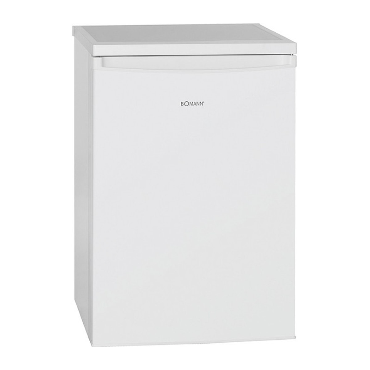 Réfrigérateur avec petit congélateur 120L blanc Bomann KS 2184. 1 blanc