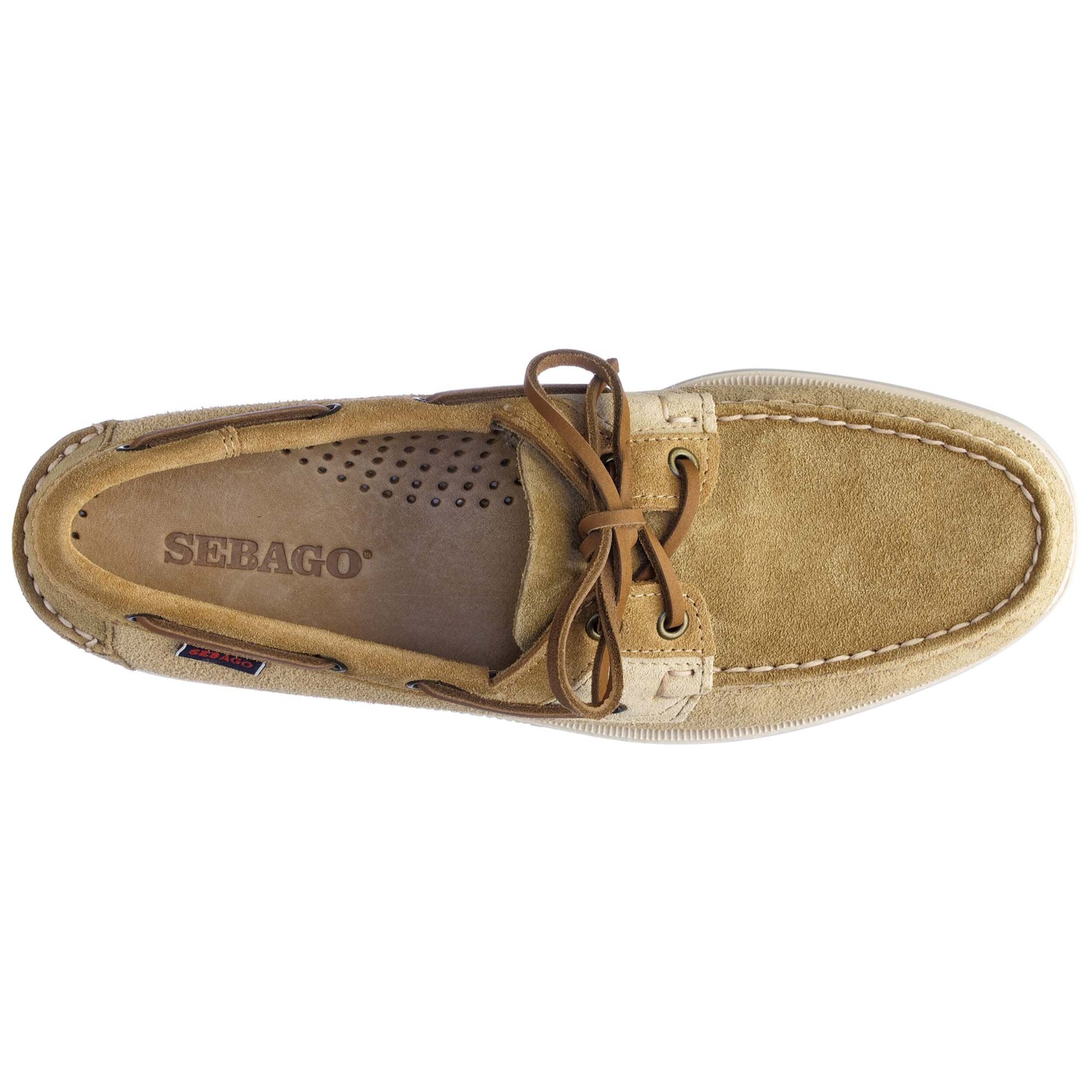 Docksides Sebago Uomo Marrone ROSSISLAND JIB SHADOW