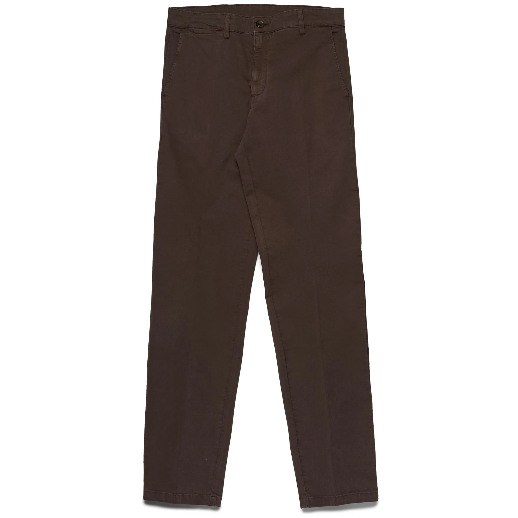 Pantaloni Robe di Kappa Uomo Werner Peached Gabardine Marrone