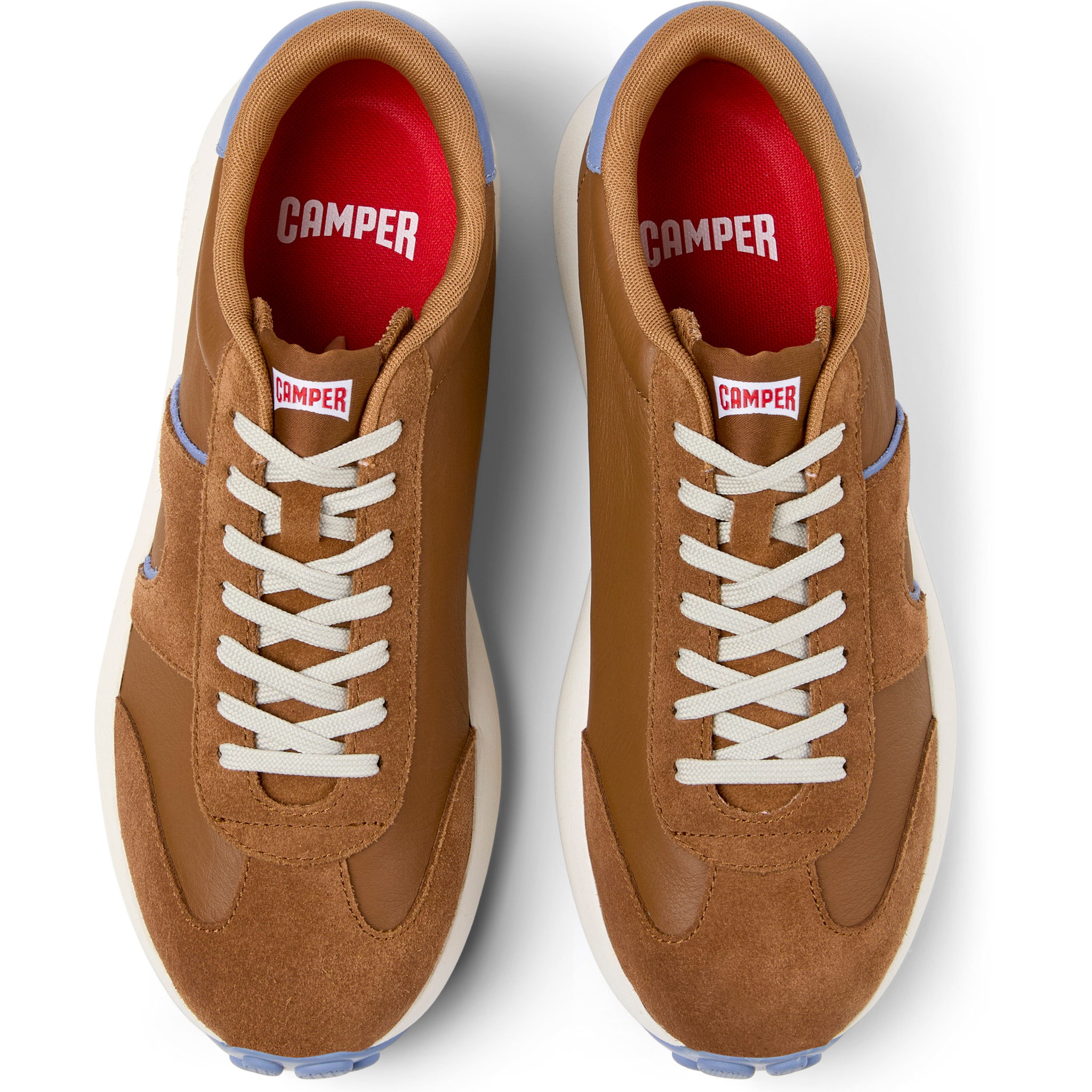 Zapatillas - CAMPER Pelotas Athens - Marron - Cuero liso