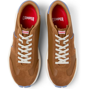 Zapatillas - CAMPER Pelotas Athens - Marron - Cuero liso