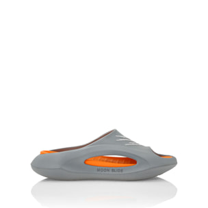PLEIN SPORT Sandalias planas de goma