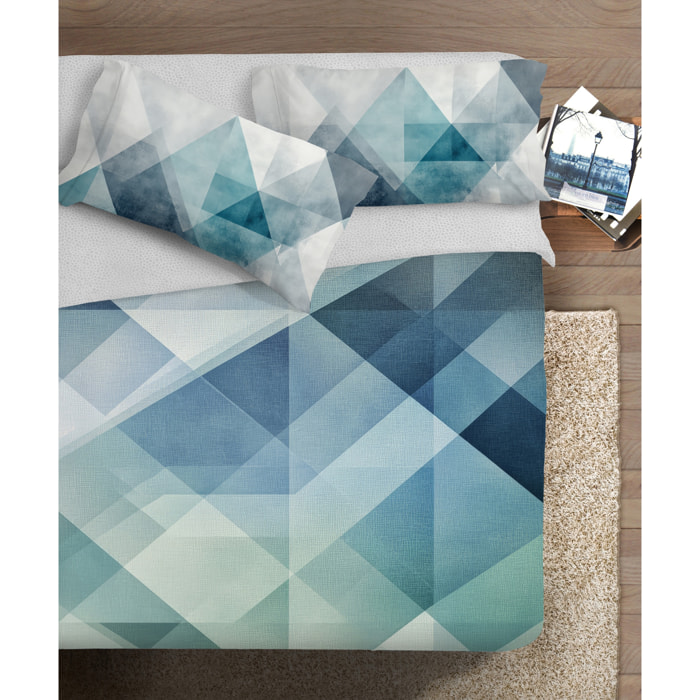 Parure copripiumino fotografico Piazzato Fine Art 1 piazza 1/2 Disegno Tartan