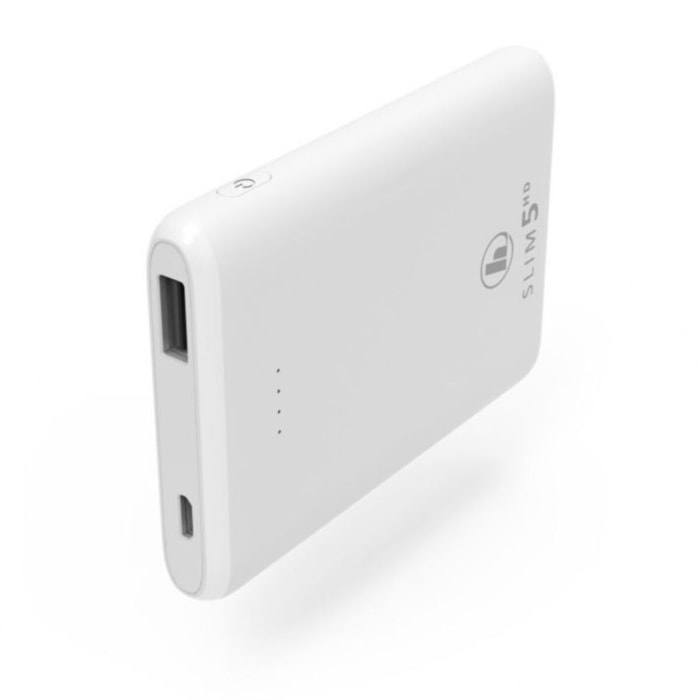 Batterie externe HAMA 5000 mAh SLIM Blanc