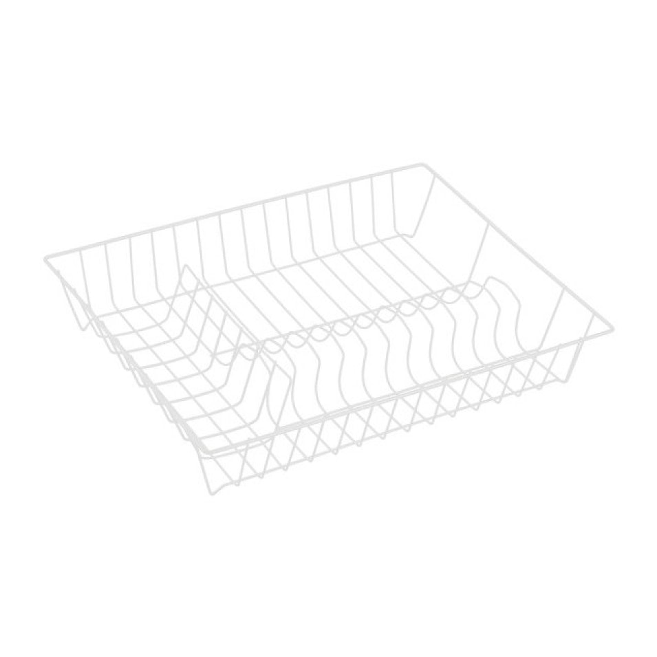 Egouttoir à  vaisselle en Acier Blanc mat MSV