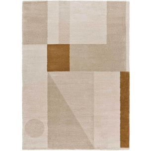 VENUS Alfombra estilo escandinavo en tonos beige, varias medidas disponibles.