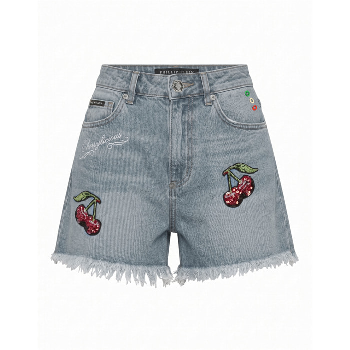 PHILIPP PLEIN Shorts muy cortos