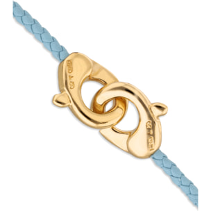 Pulsera SER INSEPARABLE AZUL CLARO M