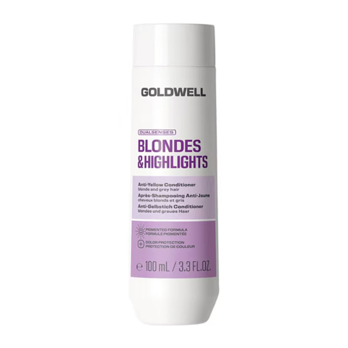 GOLDWELL DS Blondes & Highlights Anti-Yellow Conditioner 100ml