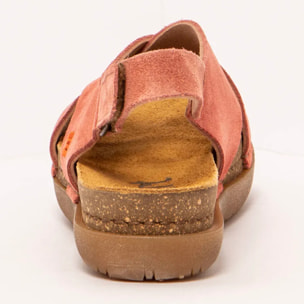 Sandalias 1710S SILK SUEDE FRAMBUESA/ RHODES color Frambuesa