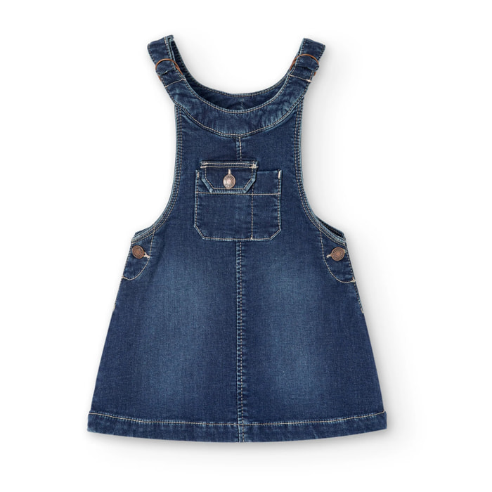 Abito Da Bambino In Denim