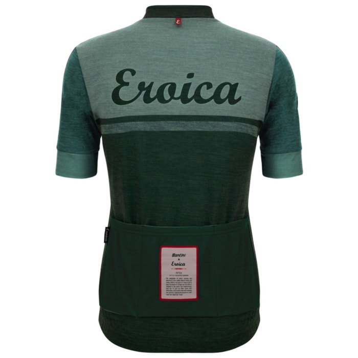 Eroica Valle - Maglia Lana - Verde - Uomo