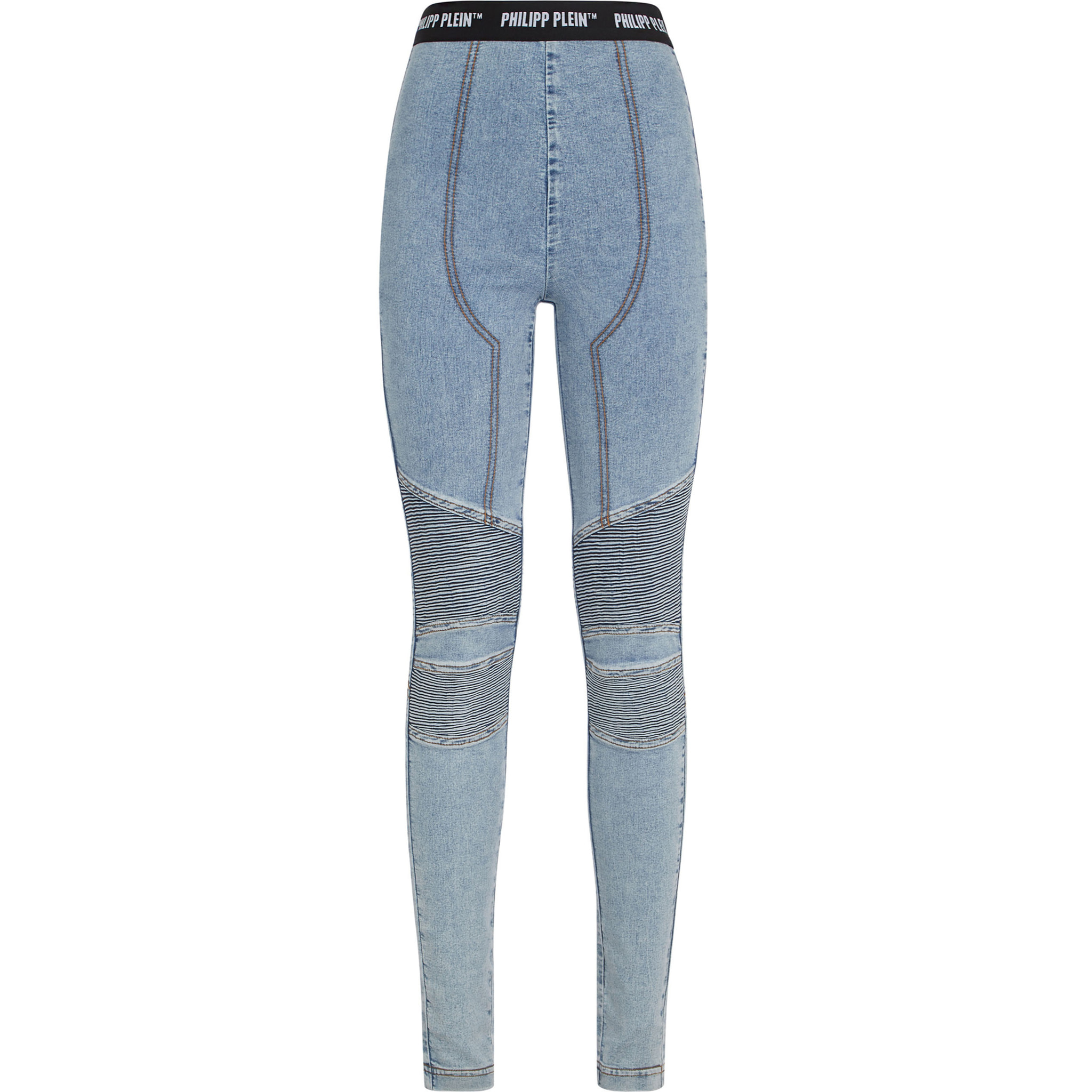 PHILIPP PLEIN Jegging de cintura alta