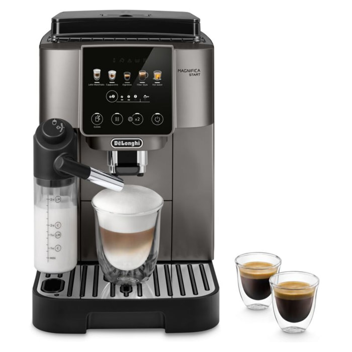 Expresso Broyeur DELONGHI Magnifica Start Color FEB2291.TB Titane