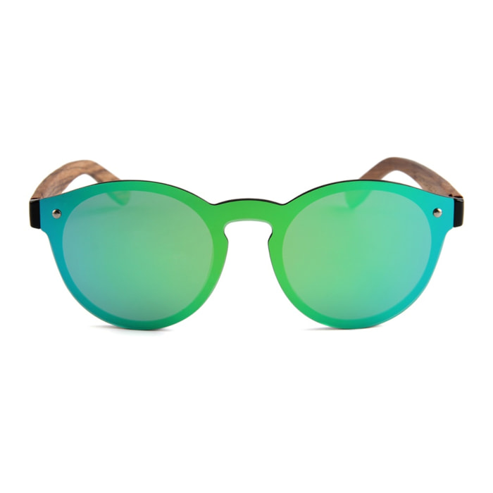 Gafas de Sol Feler 1502M-1 Polarizadas de Madera Unisex 52 mm