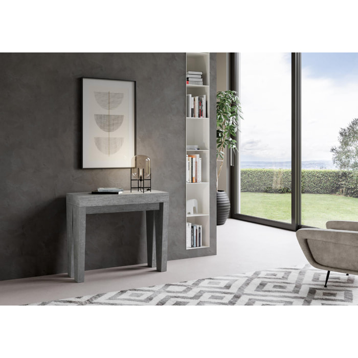 Console Spimbo Small cm.90x42 (extensible à 196) Ciment