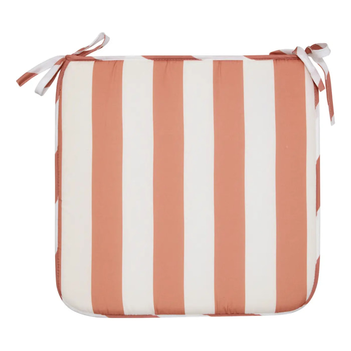 Galette de chaise Poolside 39x39cm orange