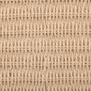 Rack à document "Kord" double en papier tressé