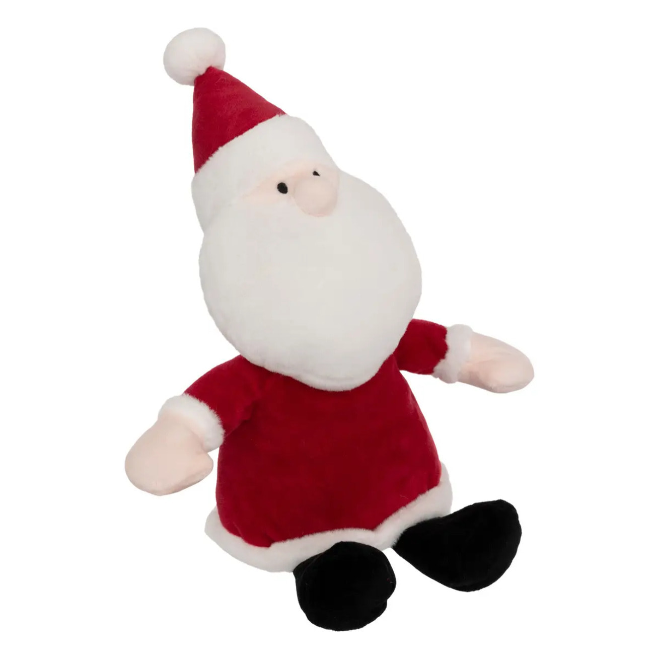 Plaid + peluche père noël