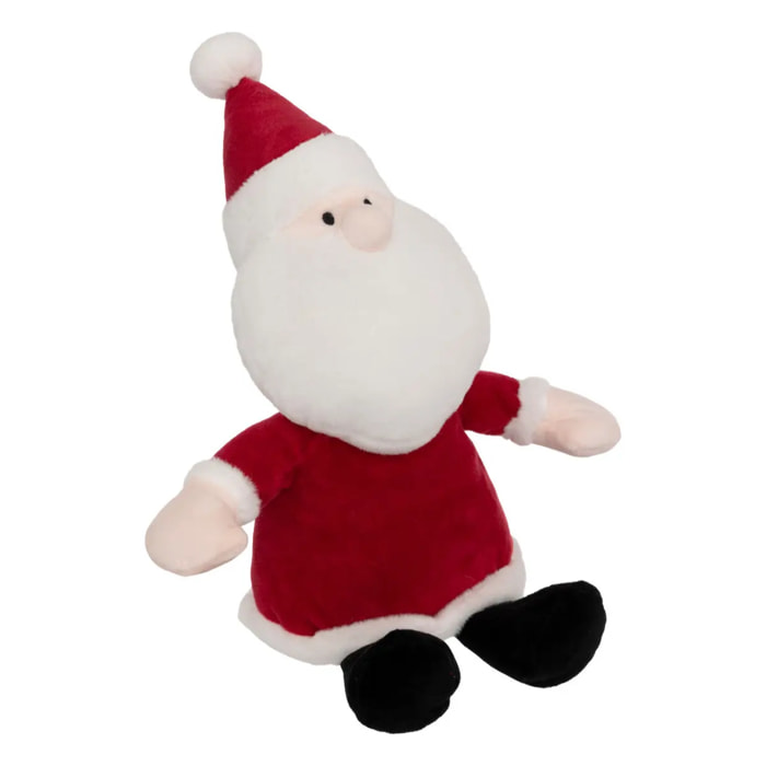 Plaid + peluche père noël