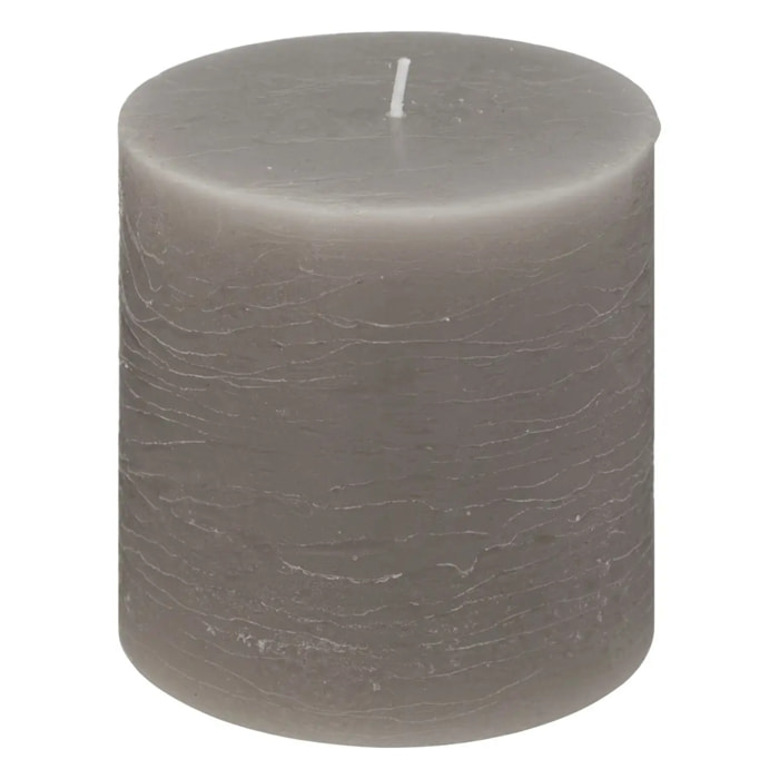 Bougie rustique - gris - 663g