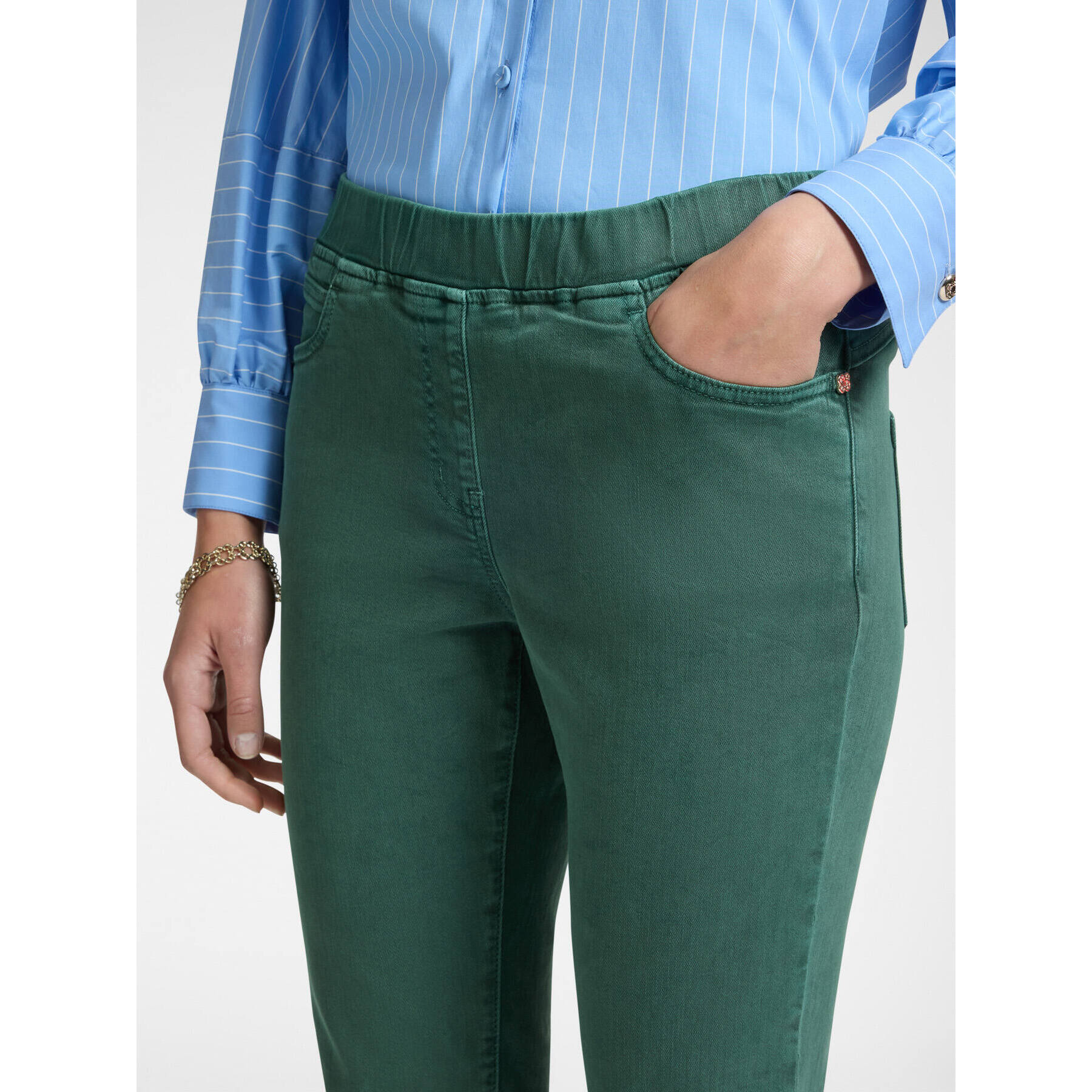 Elena Mirò - Jeggings - Verde