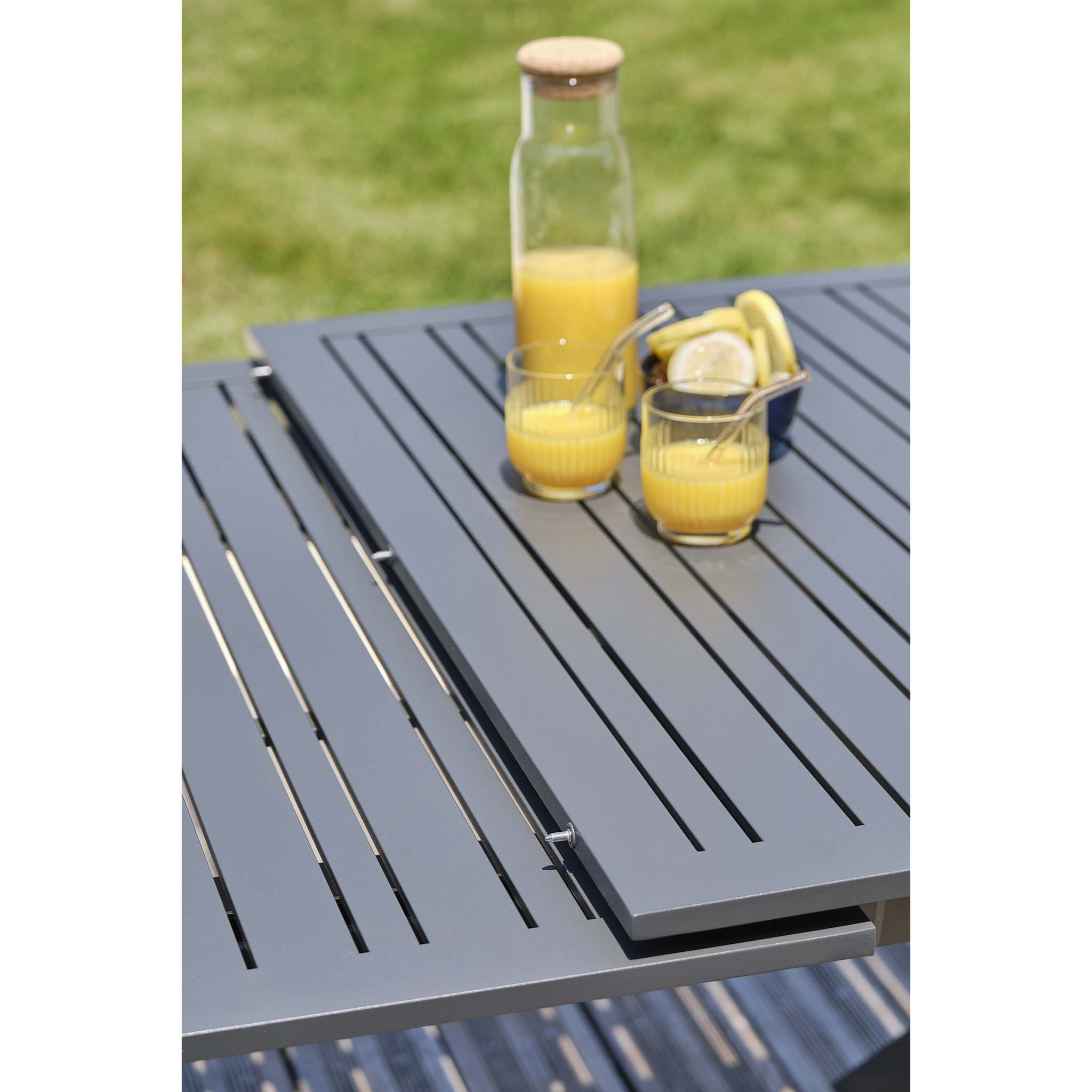 FLORIDE - Table de jardin en aluminium