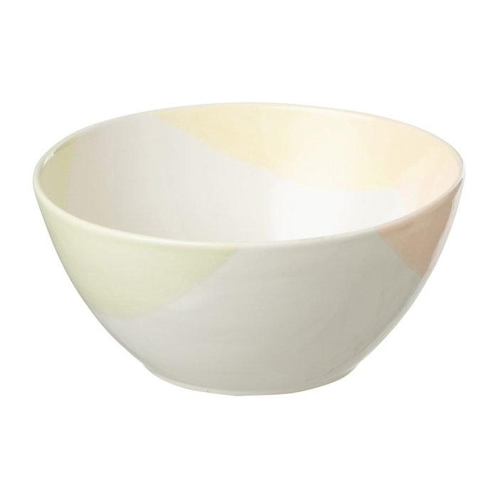J-Line bol Tache - porcelaine - mix - large - 6 pcs