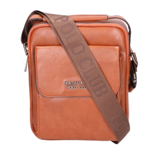 Borsa a spalla da uomo In Ecopelle Prodotto Vegano 19x23x16 cm