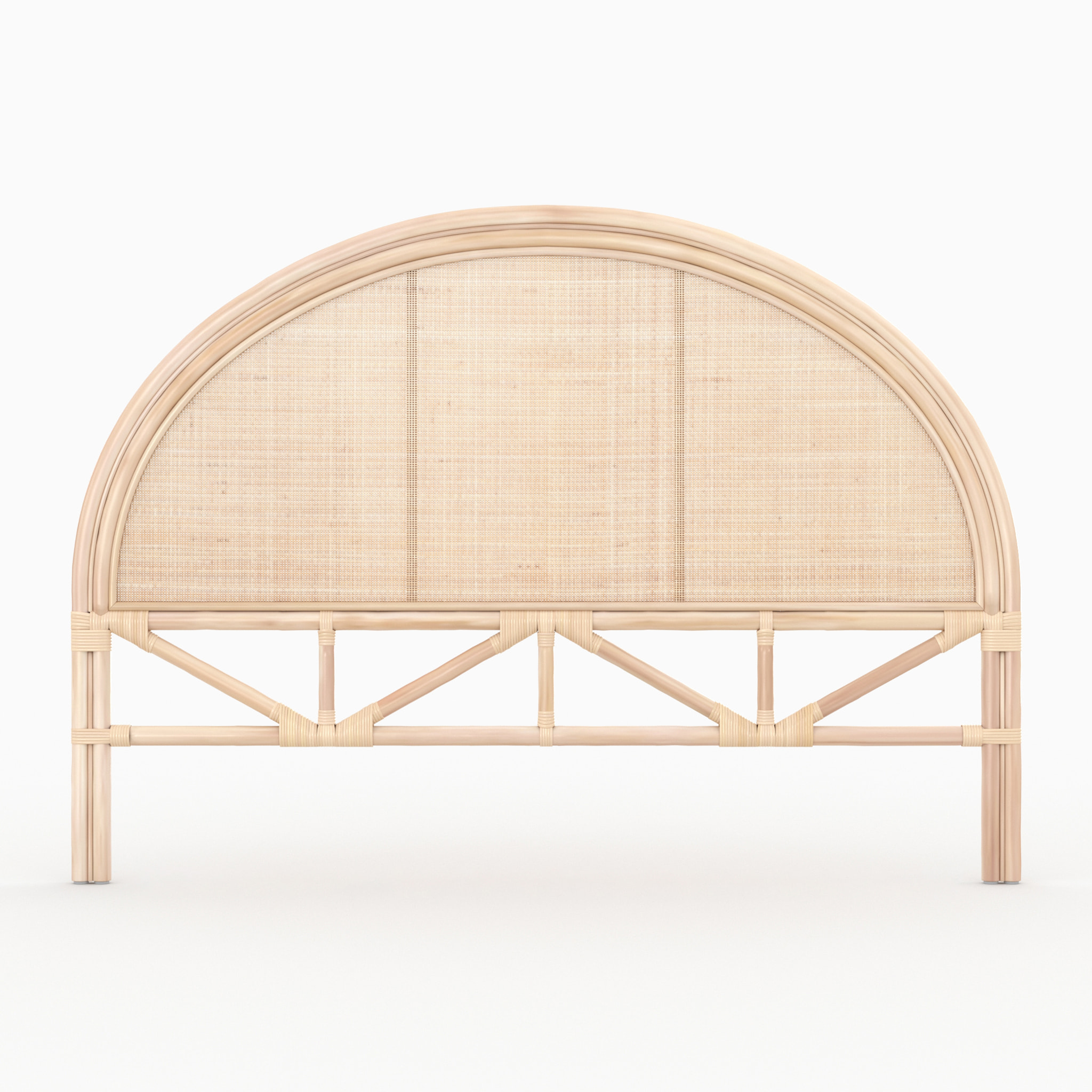 Tête de lit en rotin naturel 140 cm - Madya